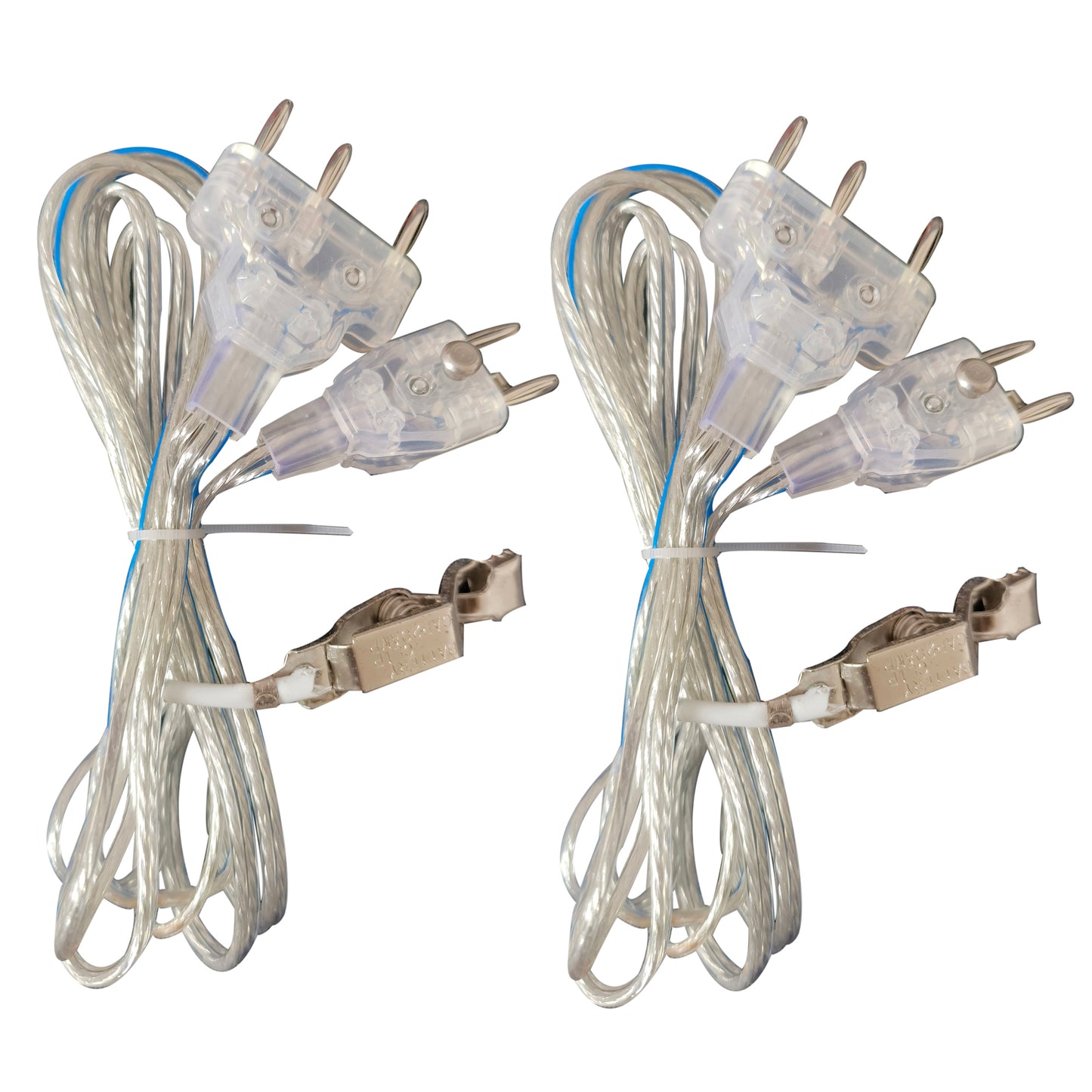 LEONARK Clear Fencing Foil/Saber Body Cord - 2 Packs