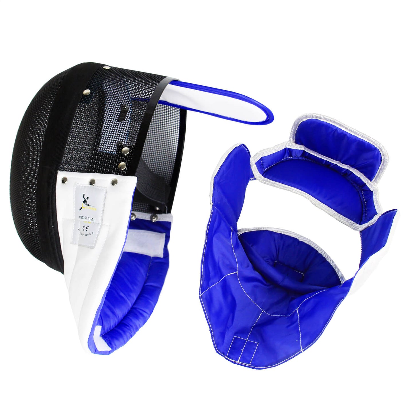 LEONARK 2 Packs Fencing Mask Replacement Detachable Linings Replaceable Inside Lining Alternative Cloth Parts for Hema Epee Foil and Saber Helmet