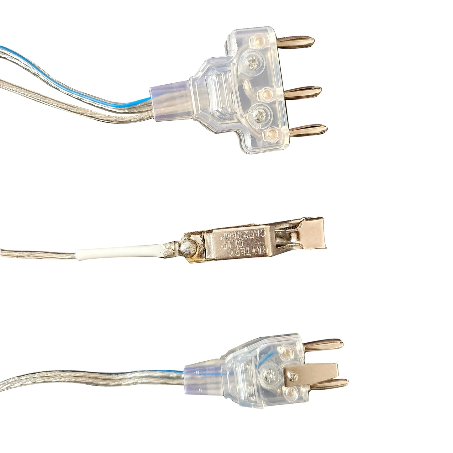 LEONARK Clear Fencing Foil/Saber Body Cord - 2 Packs