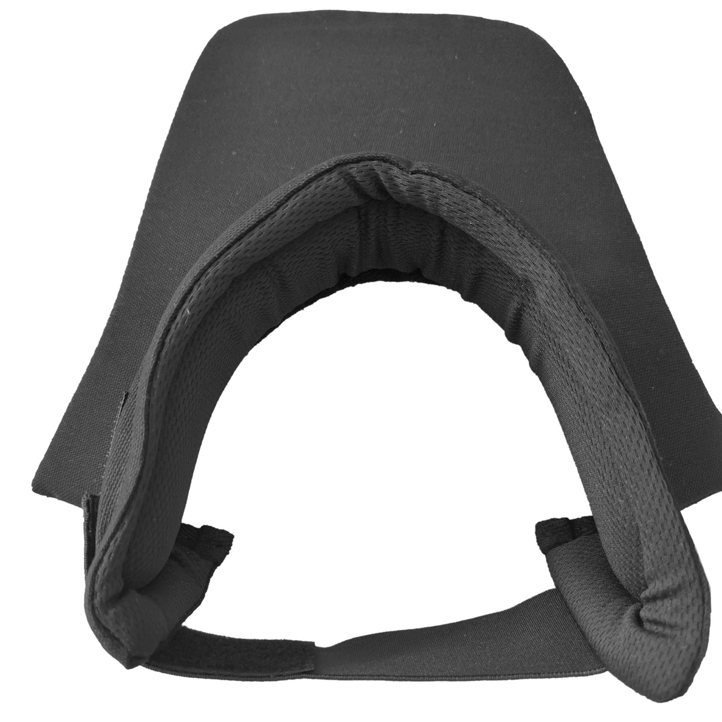 LEONARK Hema Overlays Throat Protector Fencing Gorget with Rigid Protection Plate for HEMA Longsword Rapier Sabre Armoury