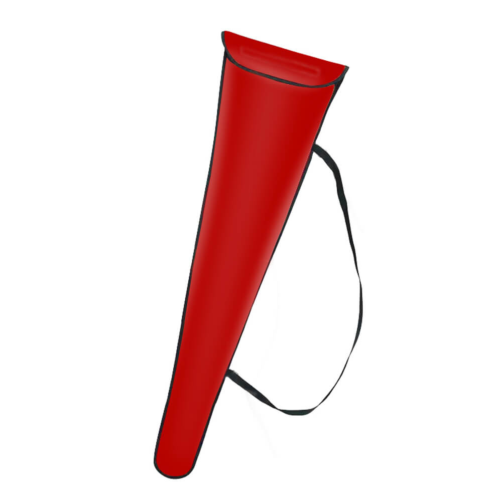 LEONARK 43in Fencing Sword Bag for Foil Epee Saber Hema Long-sword Weapons (Red)