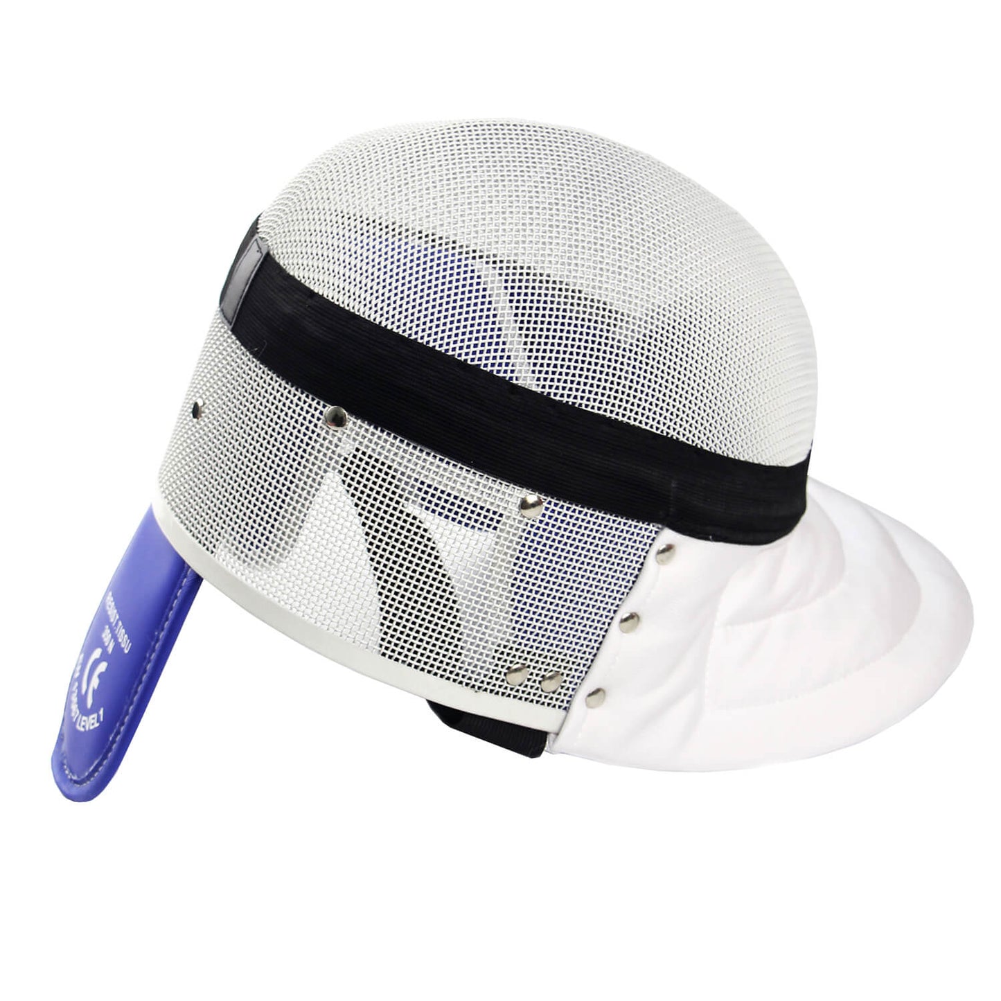 LEONARK White 350NW Fencing Epee Mask Helmet CE Certified National Grade Masque