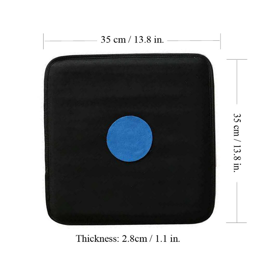 LEONARK Microfiber Self-Training Fencing Target with one Bullseye (Black)