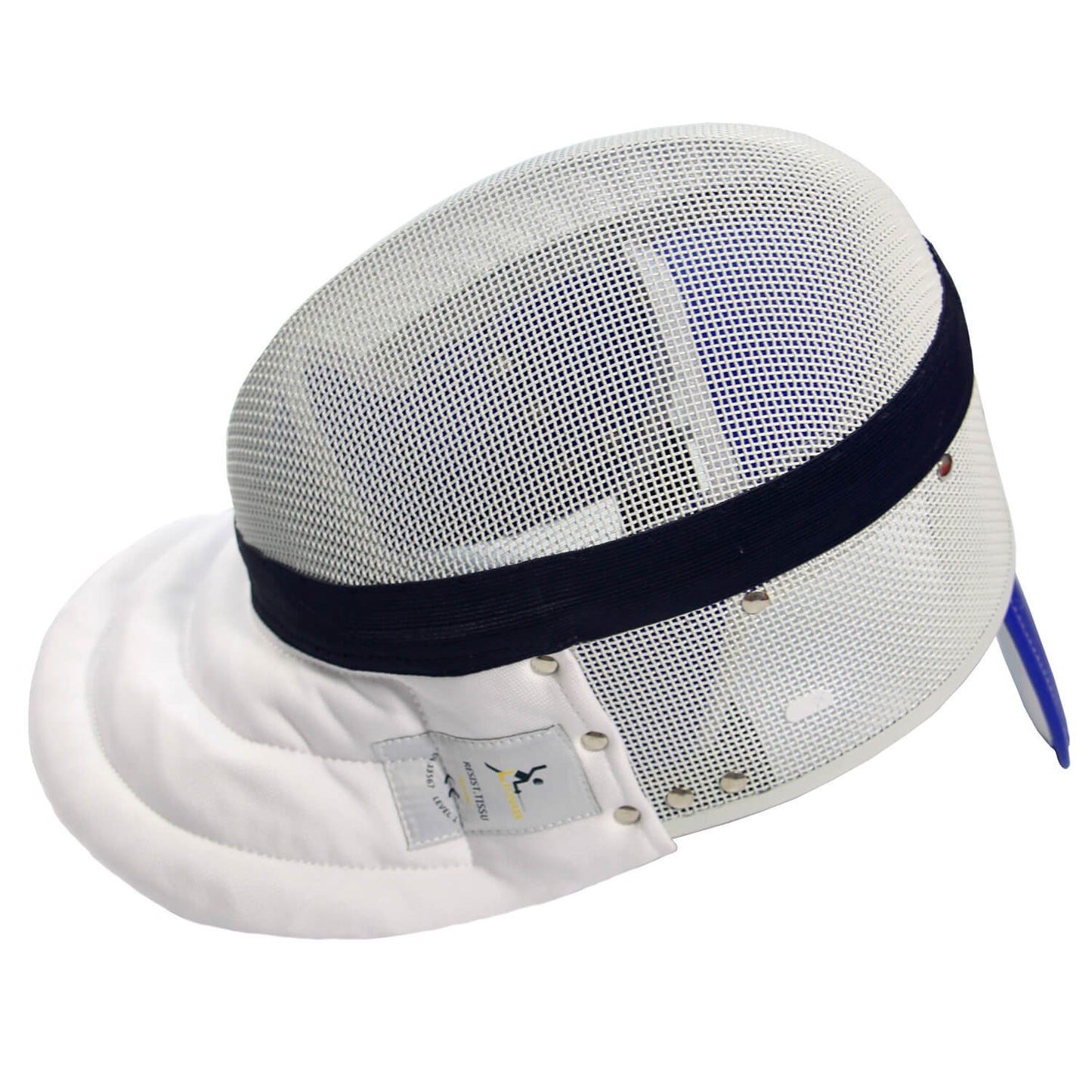 LEONARK White 350NW Fencing Epee Mask Helmet CE Certified National Grade Masque