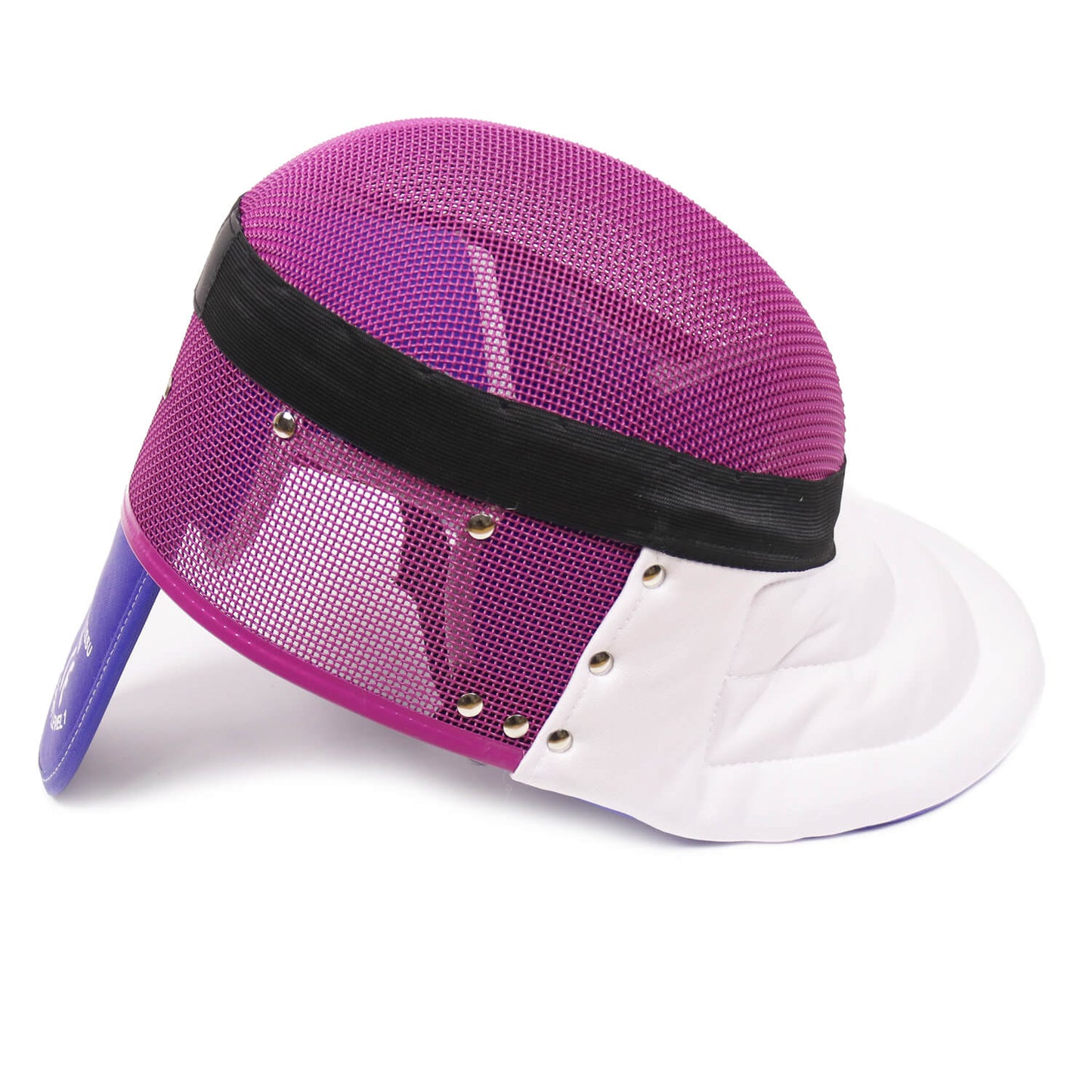 LEONARK Purple 350NW Fencing Epee Mask Helmet CE Certified National Grade Masque
