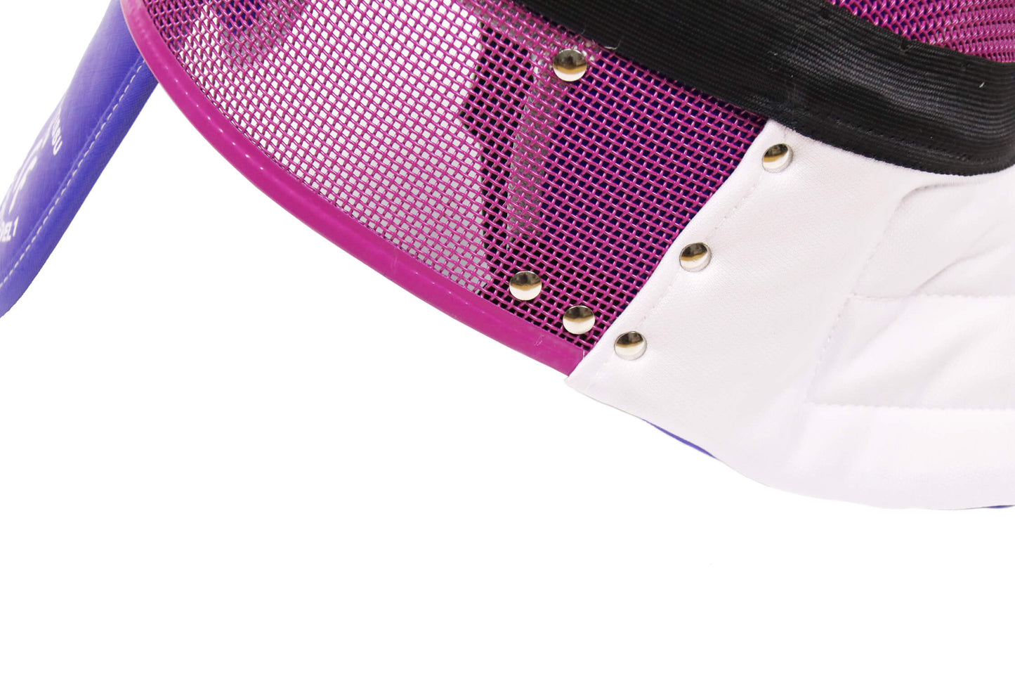 LEONARK Purple 350NW Fencing Epee Mask Helmet CE Certified National Grade Masque