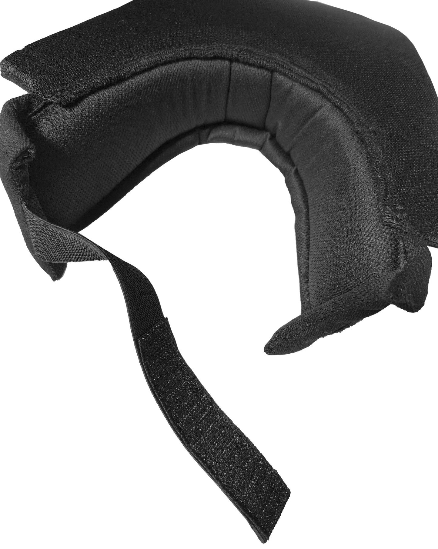 LEONARK Hema Overlays Throat Protector Fencing Gorget with Rigid Protection Plate for HEMA Longsword Rapier Sabre Armoury