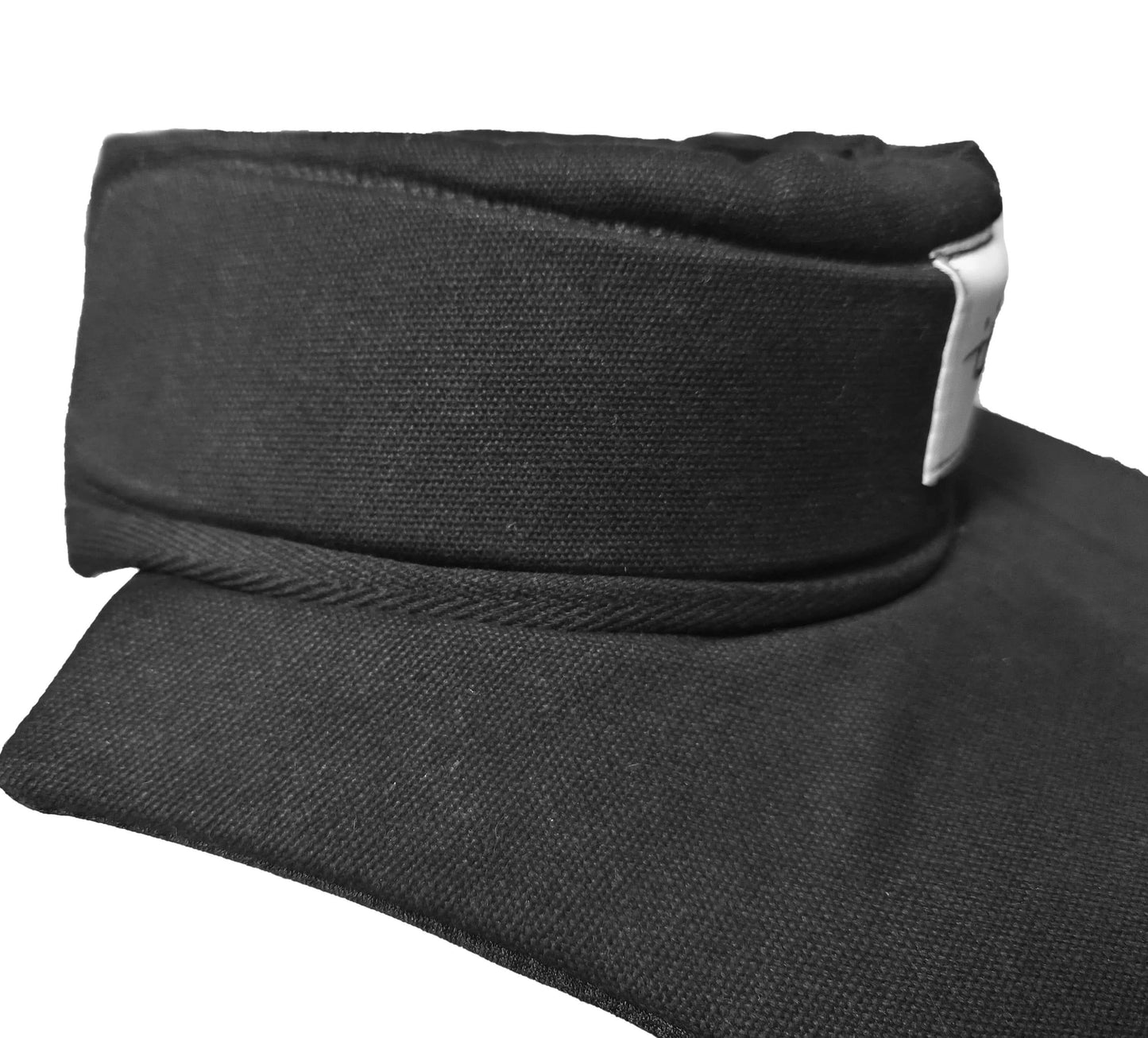 LEONARK Hema Overlays Throat Protector Fencing Gorget with Rigid Protection Plate for HEMA Longsword Rapier Sabre Armoury
