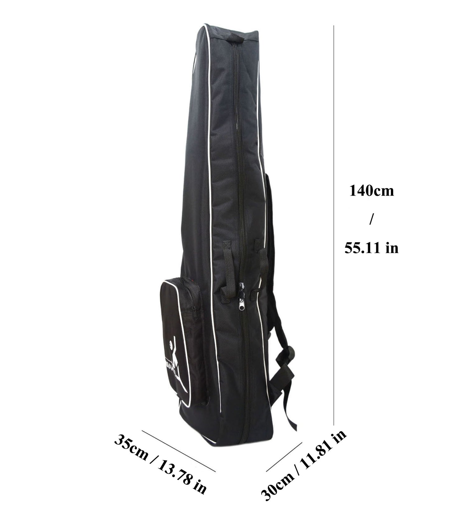 LEONARK 55.11in Hema Fencing Long Sword Feder Zweihander Storage Bag - Portable Padded Backpack for Fencing Equipment