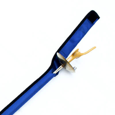 LEONARK Fencing Bag Case for Foil Epee and Saber Blade (Blue 2 Packs)