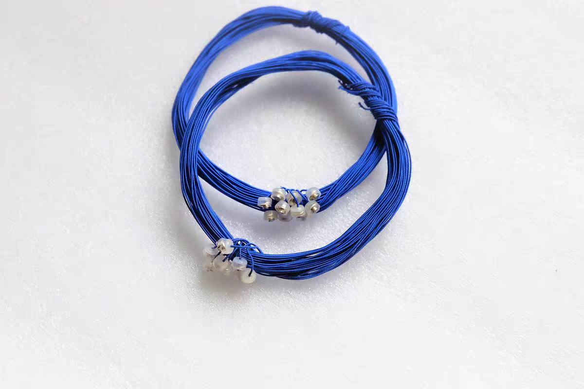 LEONARK German Replacement Wire-Foil Epee Sword Conductive Wire (Universal, 2pcs, Random Color)