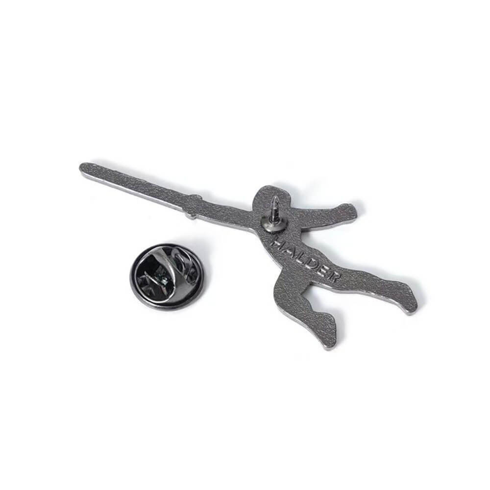 LEONARK Fencing Brooch Breastpin Ornament Decorative Buckle - Gift Present for Saber Epee and Foil Fencer - Souvenir for Fencing Sport Fans