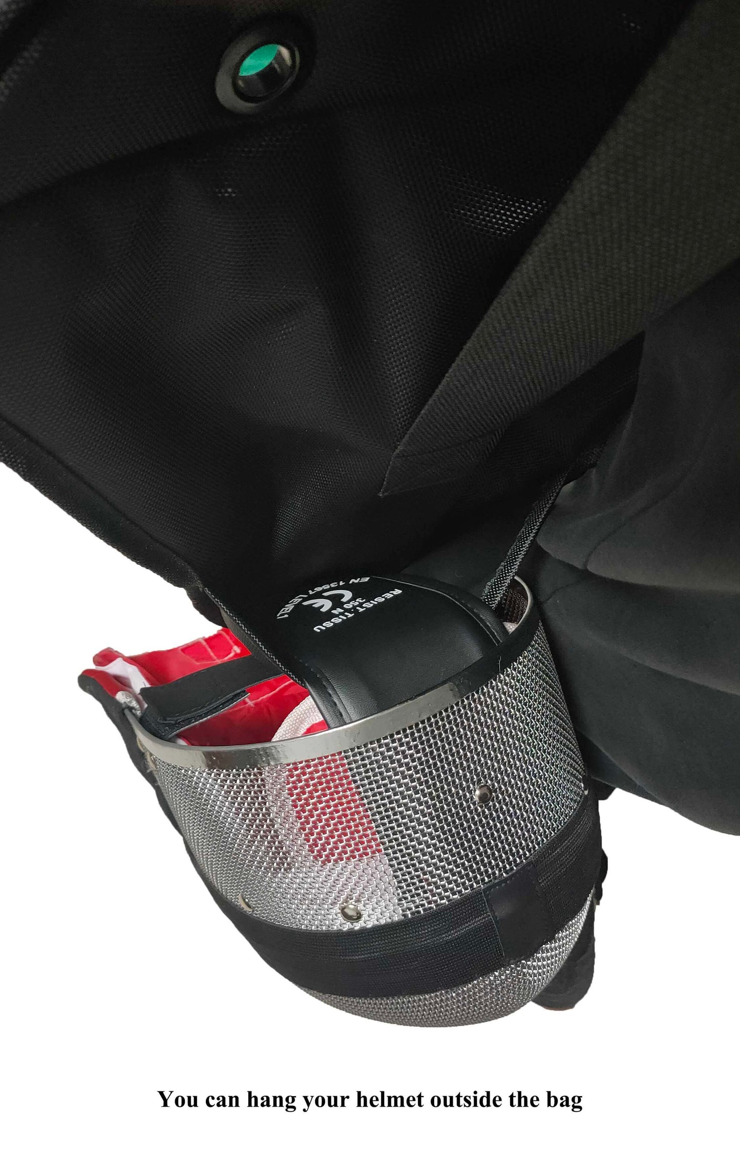 LEONARK Black Hema Fencing Long Sword Feder Zweihander Sword Bag - 57in Portable Single-shoulder Backpack