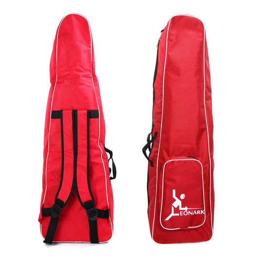 LEONARK Fencing Storage Bag Portable Backpack for Epee Saber and Foil Equipment (Red)