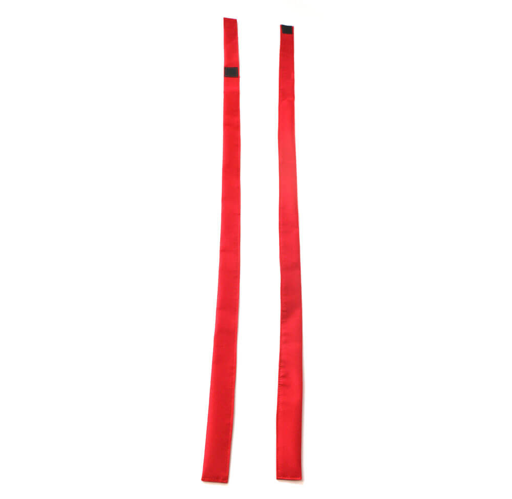 LEONARK Fencing Bag Case for Foil Epee and Saber Blade (Red 2 Packs)